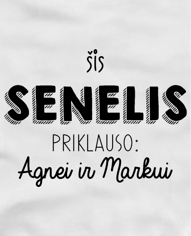 Šis senelis priklauso